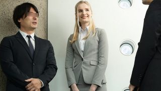 [IPIT-012] A beautiful blonde female employee shared the hotel room with her horny boss during their business trip